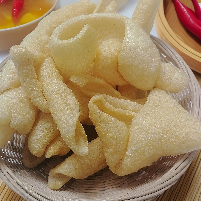 【猪皮】上饶油炸猪肉皮农家猪脊皮干火锅麻辣烫肉皮皮肚
