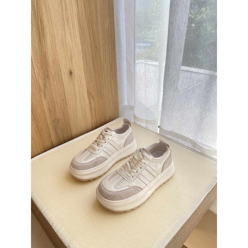 清货  2405122 【ST】【云朵】时尚休闲厚底女板鞋