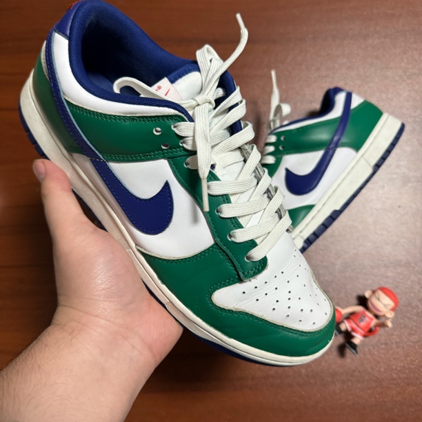95新 NIKE/耐克 dunk/白绿/43码男鞋