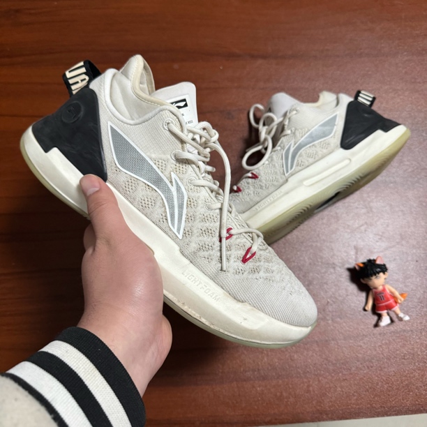 90新 LI-NING/李宁 李宁/驭帅13/43码/运动鞋/男子/