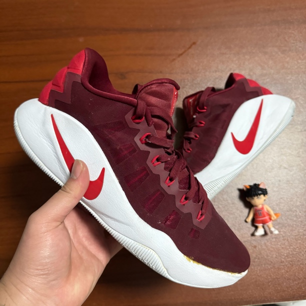 95新 AIR JORDAN hyperdunk红/44.5码/全新公价3000