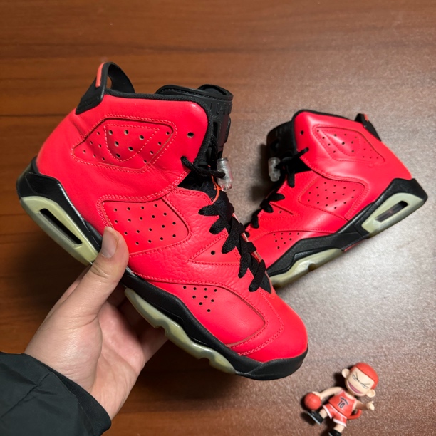 95新 AIR JORDAN aj6/大红/39码篮球鞋