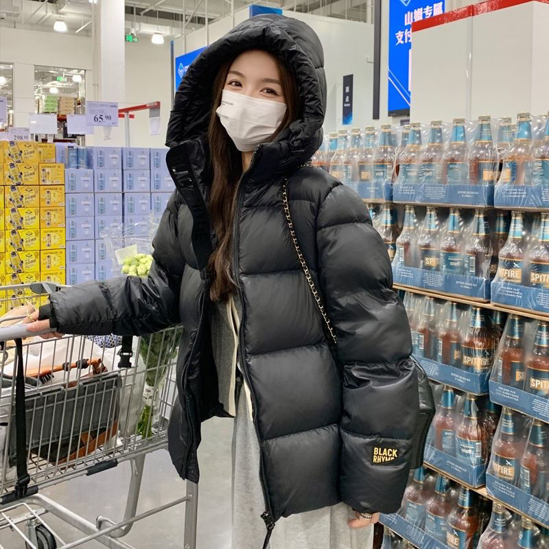 波司澄黑金羽绒服女短款2023新款冬季大码韩版加厚小个子保暖白鸭