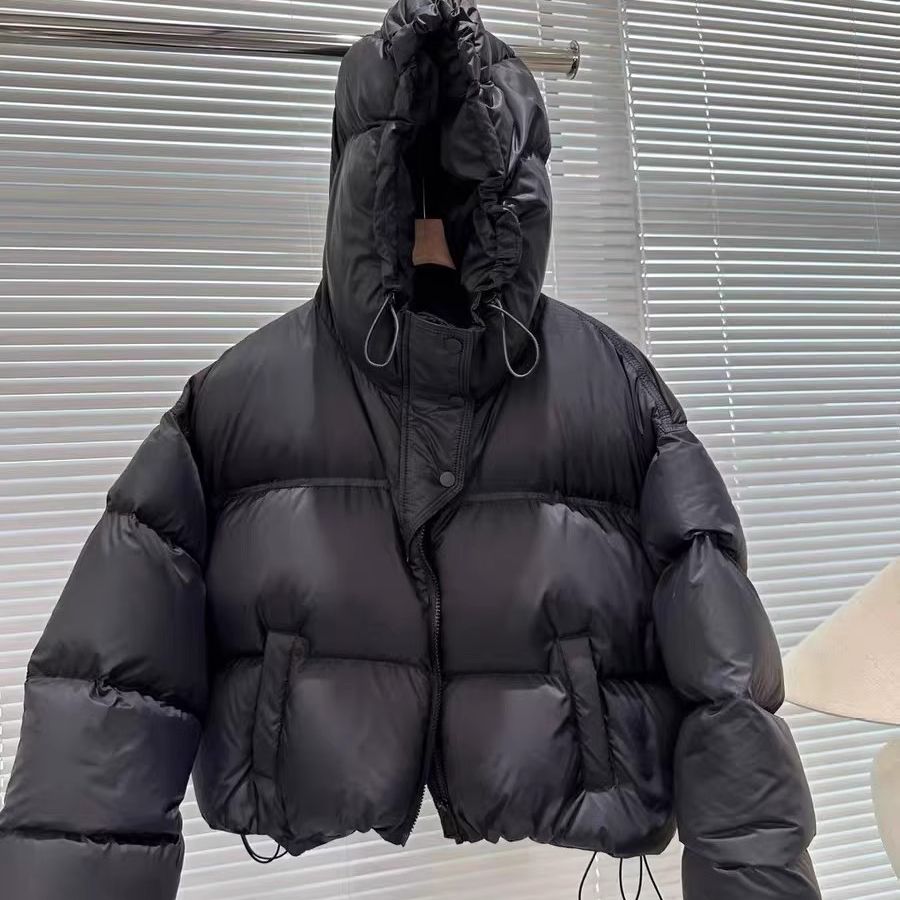 波司澄羽绒服2023新款鸭绒短款冬季连帽加厚韩版面包小个子宽松外