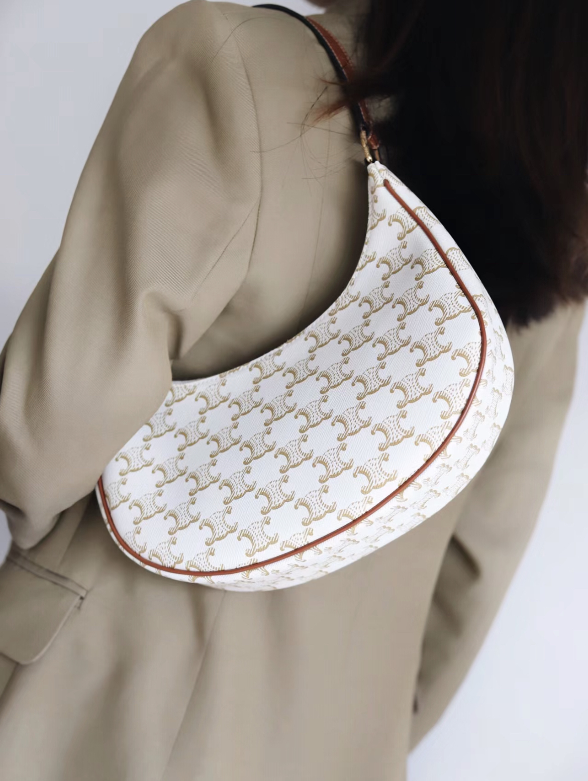 99新 Celine/思琳 腋下豌豆包 附件：尘袋 