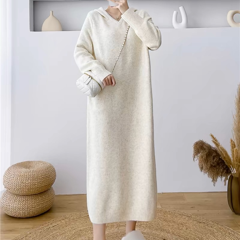 (2501-2550)[直播间下单]全品类针织毛衣气质时尚过膝秋冬中长款