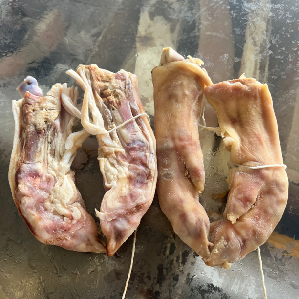 (带蹄筋，小猪脚，非大猪脚)安徽腊猪脚咸猪蹄咸猪脚好婆婆猪蹄