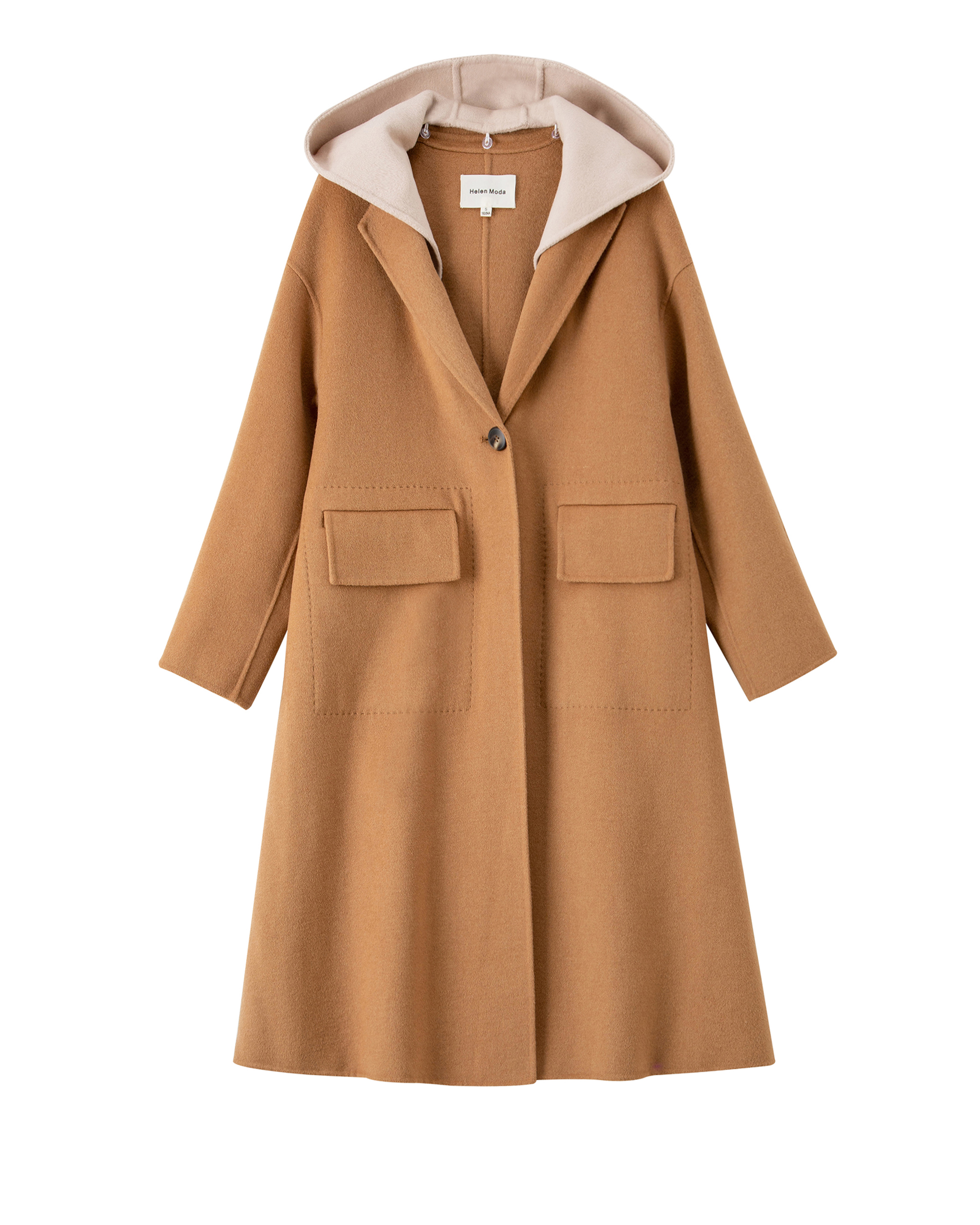 新品品牌女装羽服大衣毛衣内搭
