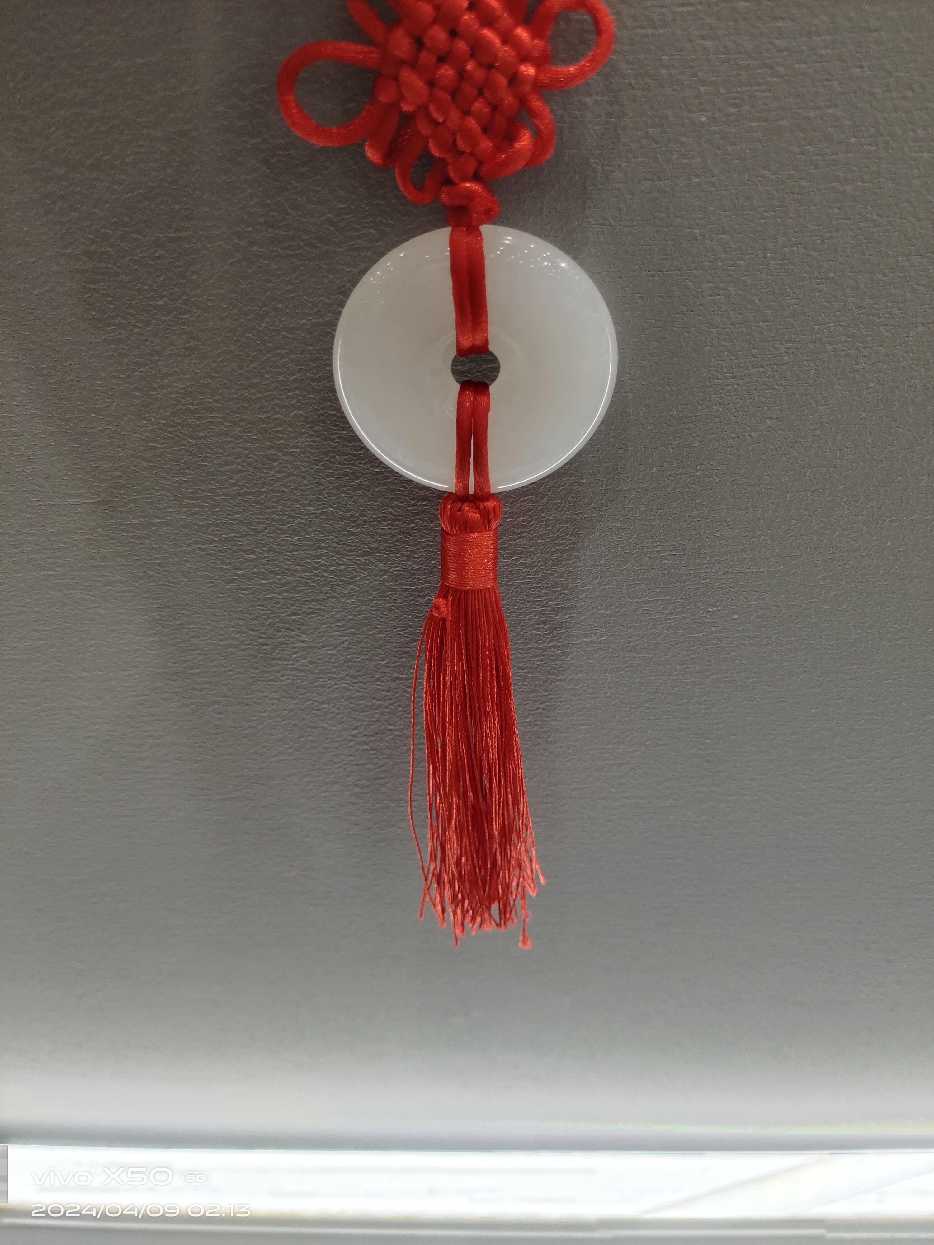 车挂件直径5cm寓意平平安安