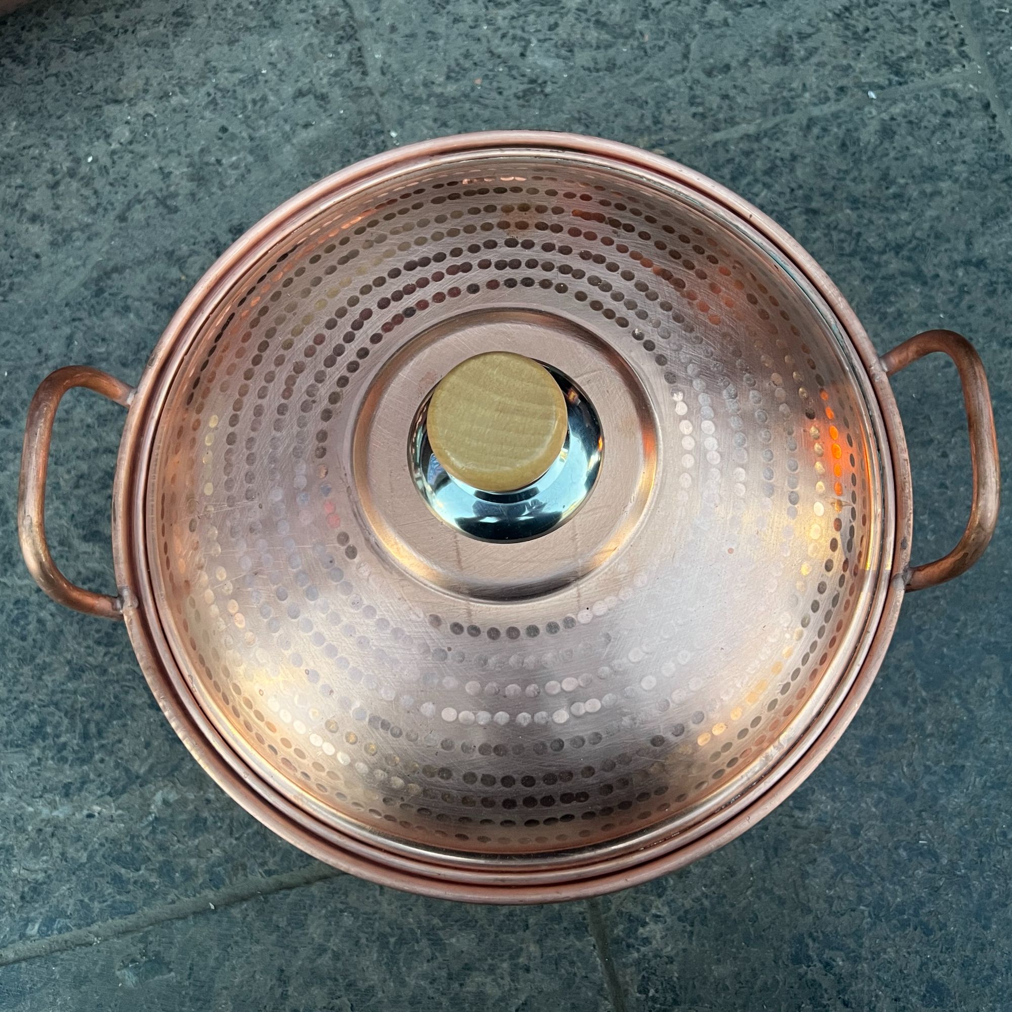 大凉山铜电磁炉汤锅锅具家用