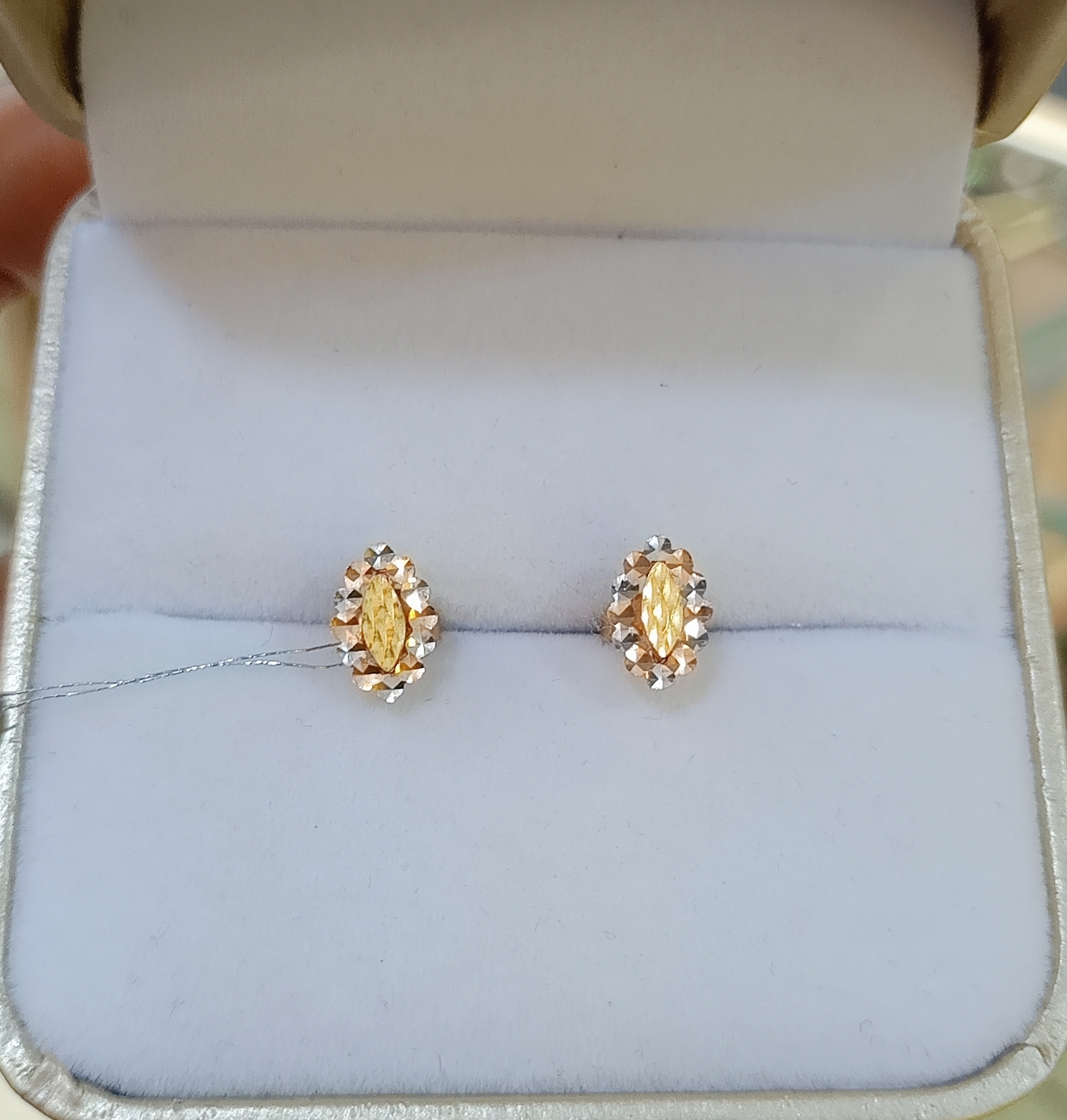 18k耳饰，气质百搭款