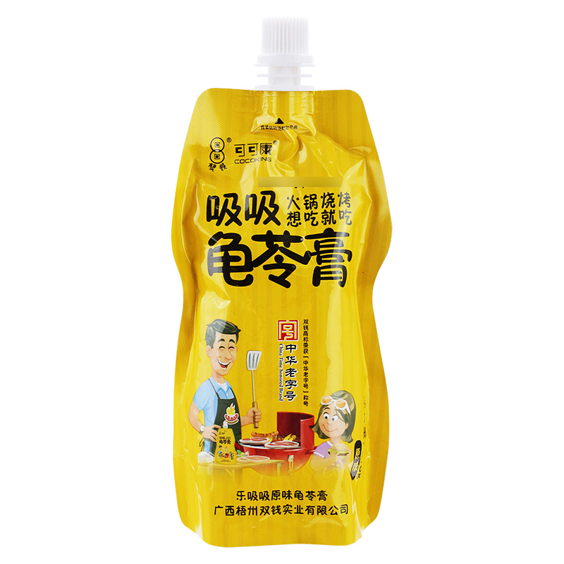 可可康乐吸吸原味龟苓膏218g