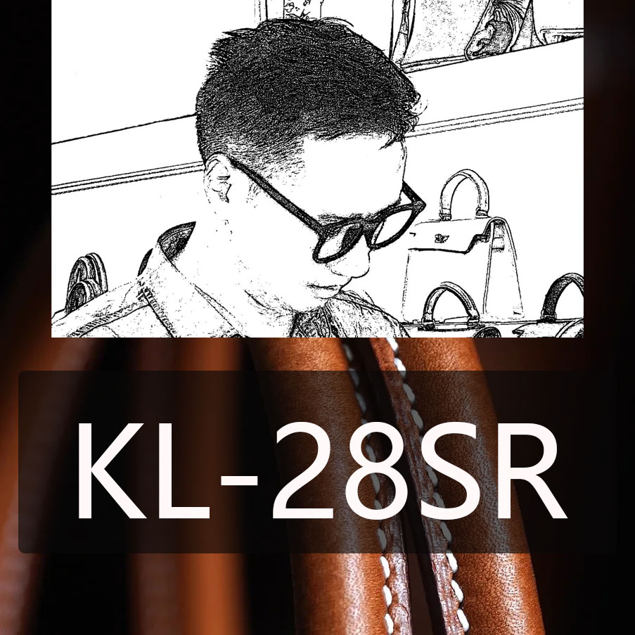 【新店福利】头层牛皮KL-28翻毛皮时尚百搭手提包单肩斜挎潮流big灰