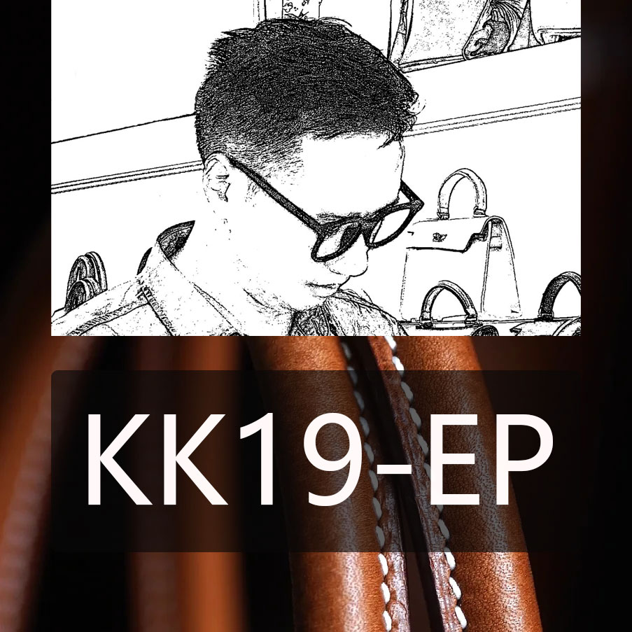 【新店福利】头层牛皮女神包KK-19减龄百搭单肩斜挎潮流时尚银扣