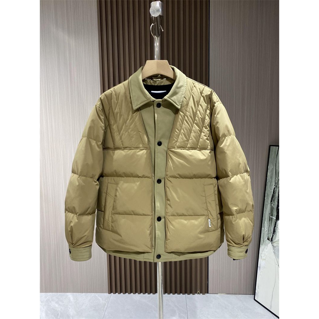秋冬款大码羽绒服秋冬款男士时尚韩版百搭修身帅气棉服上衣气质爆