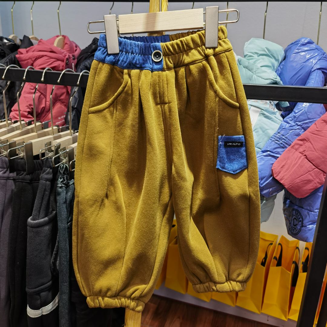 GZ238008柔软韩系渐变色口袋加绒裤 质量超好 粉丝福利