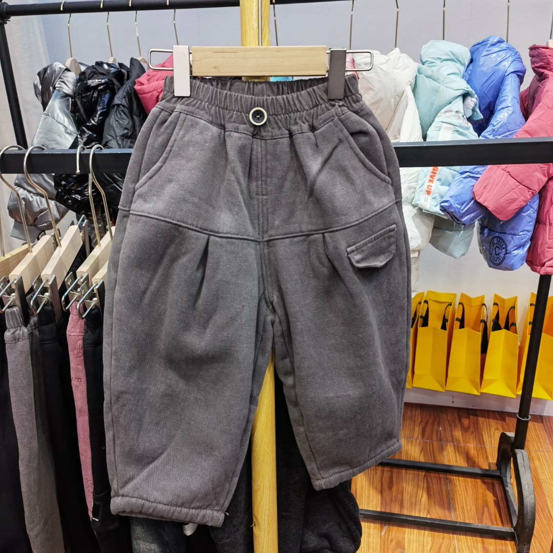 000柔软韩系口袋加绒裤 质量好 粉丝福利  需拍大一个码