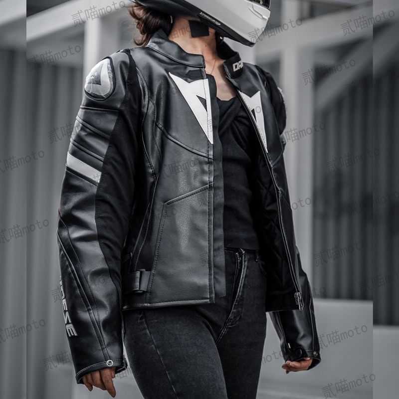 国产丹尼斯AVRO4骑行服摩托车皮衣机车服冬季防风保暖骑士赛车服