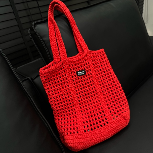 FG·STUDIO 胖妈妈手工编织托特包