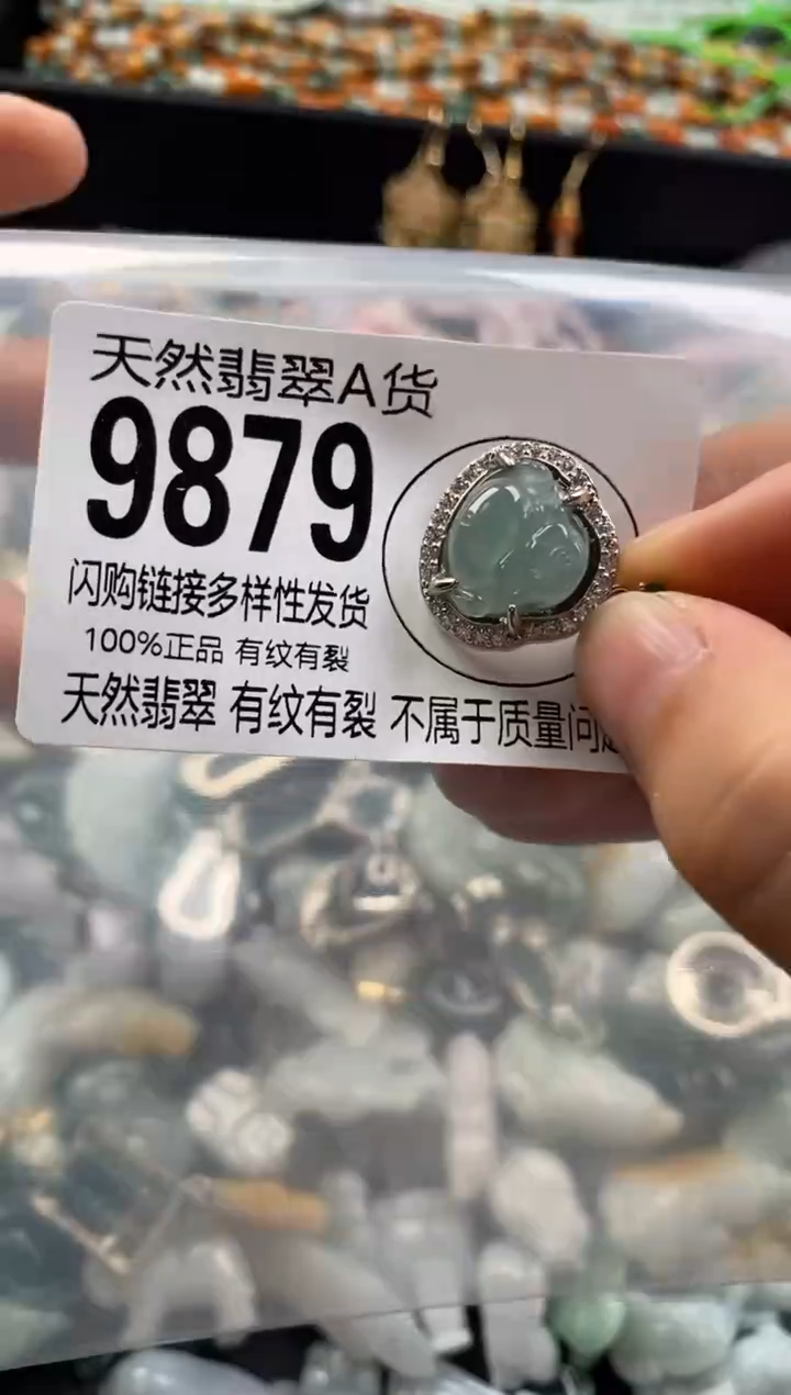 【闪购商品】翡翠颈饰未镶嵌9879