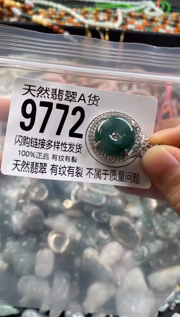 【闪购商品】翡翠颈饰未镶嵌9772