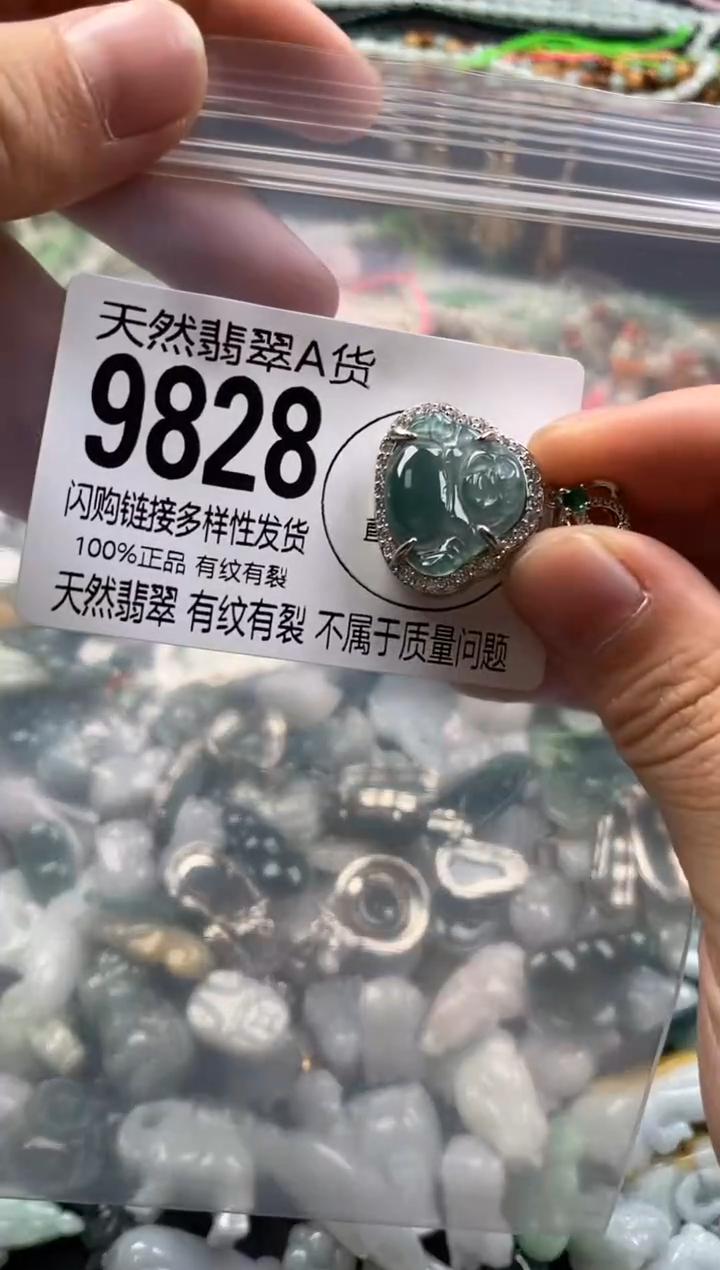 【闪购商品】翡翠颈饰未镶嵌9828