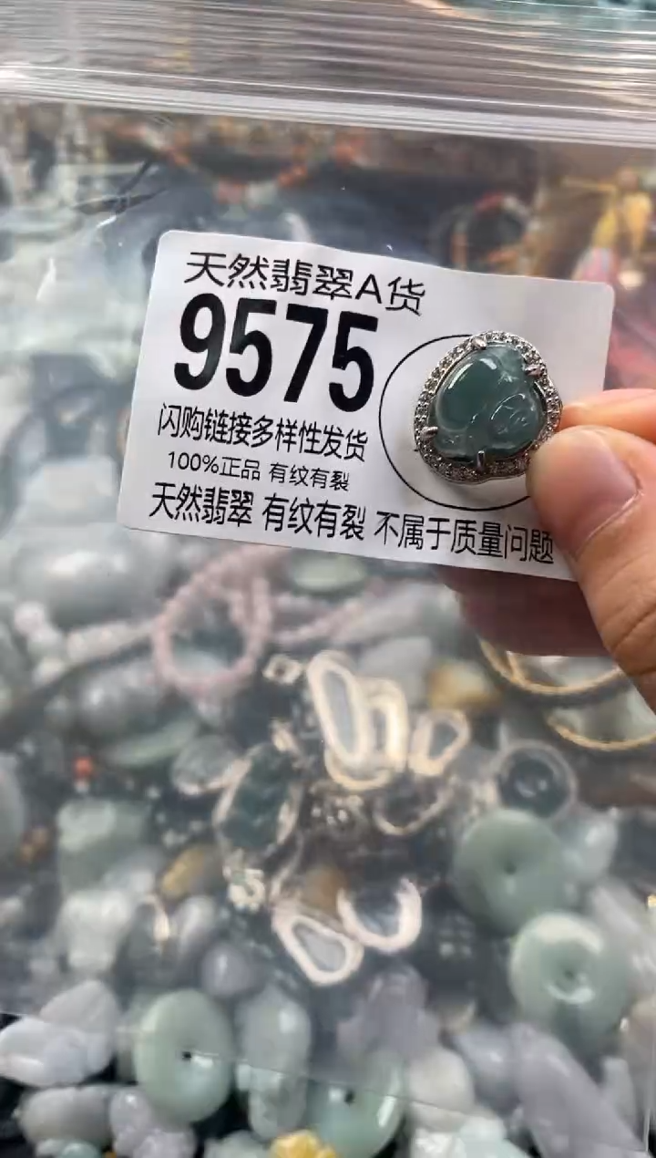 【闪购商品】翡翠颈饰未镶嵌9575
