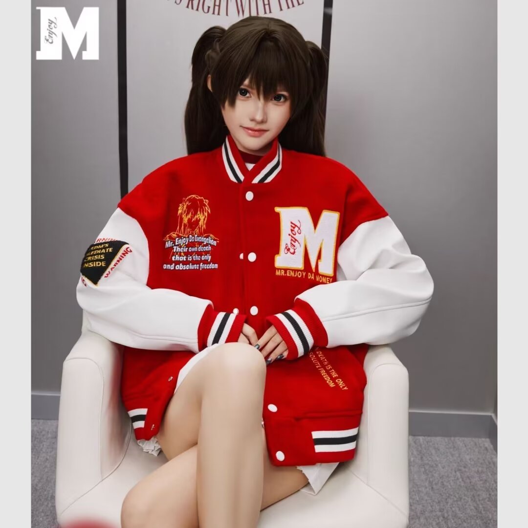 2024春款毛巾刺绣港风棒球服男青春夹克外套美式休闲百搭情侣复古