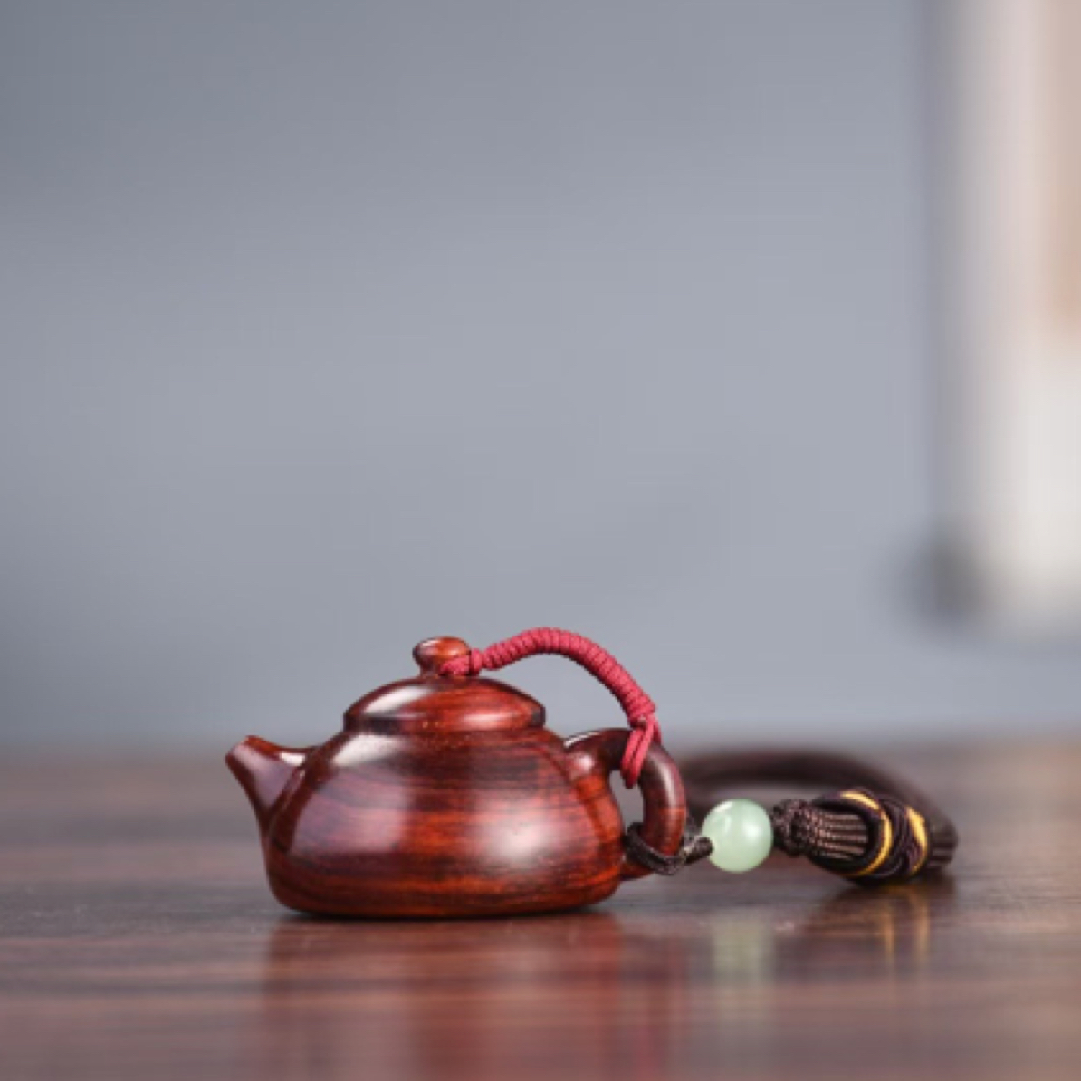 印度小叶紫檀石飘壶把把胡纯手工复古