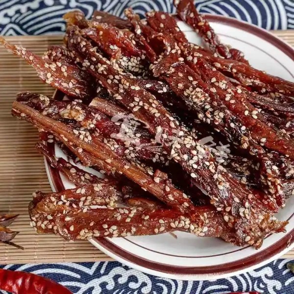 宜州桂香炭烧猪肉条香辣猪肉干广西特产猪肉条/猪肉脯香甜味零食