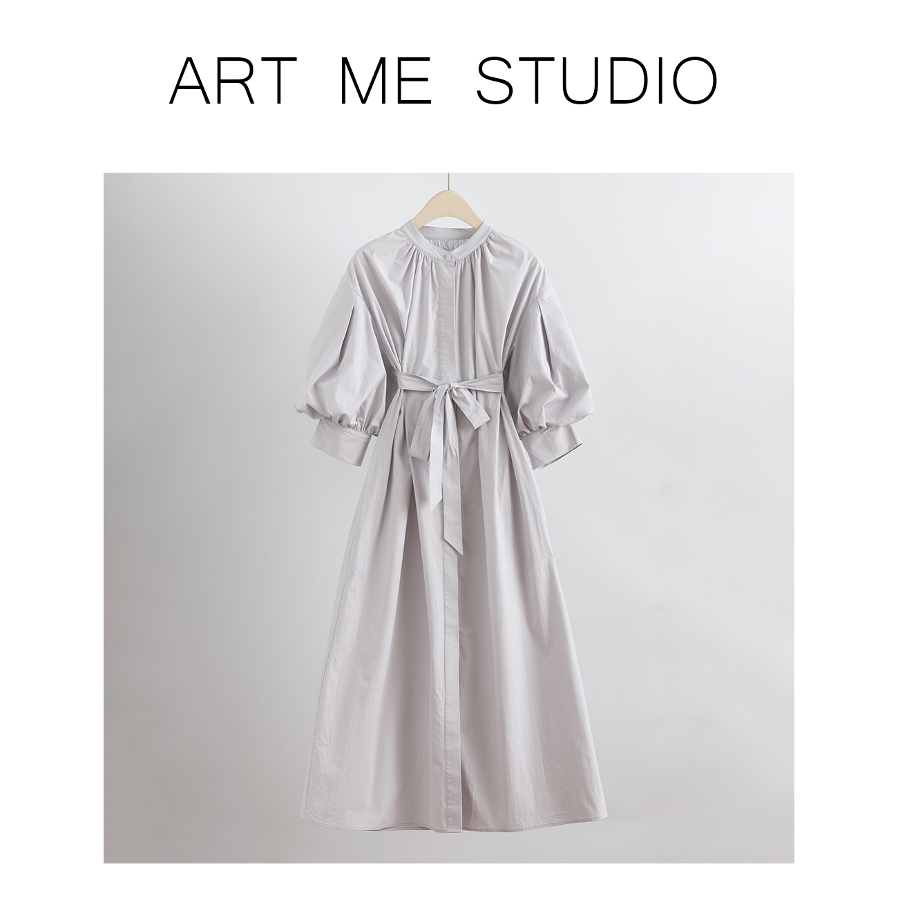 『Hello Art Me』迷雾鸢尾 连衣裙      YZ385