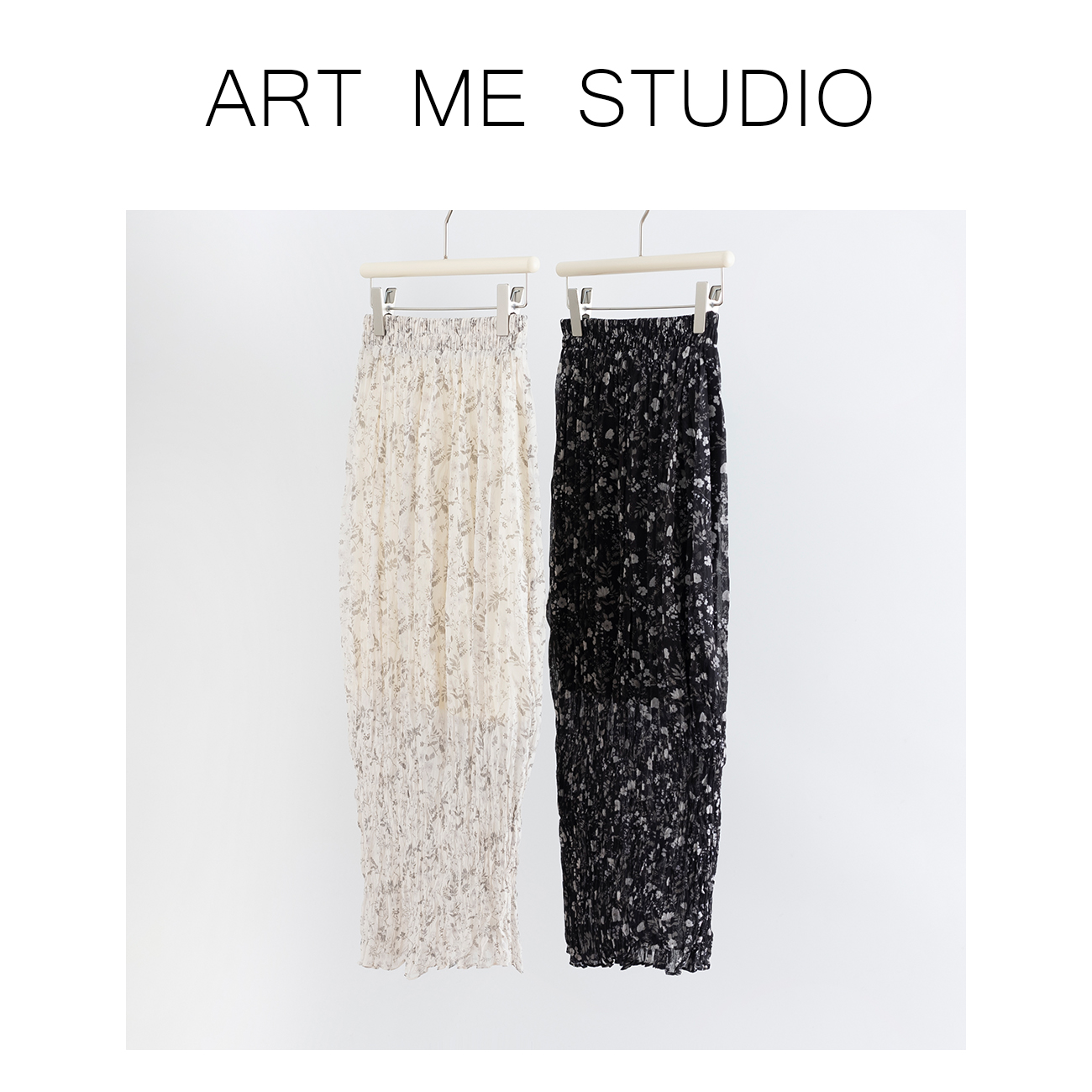 『Hello Art Me』花海两色半裙   XM059