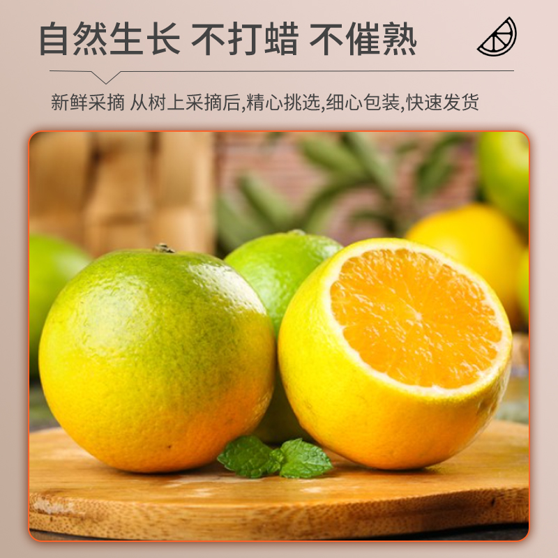 广西桂林高山夏橙新鲜5斤9斤现摘应季水果香甜天然酸甜细腻