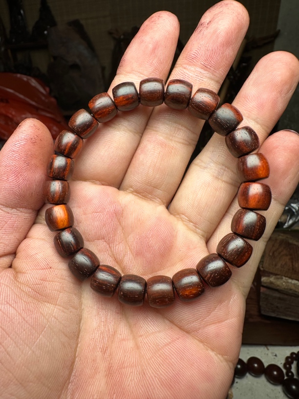 印度小叶紫檀8乘9直切拆房老料无胶无油无蜡