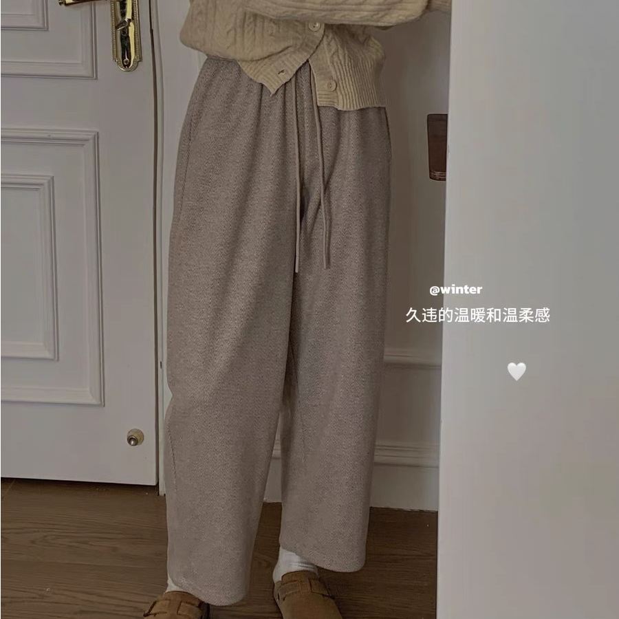 C957 〈温暖蓄热羊绒裤.落日2.0〉