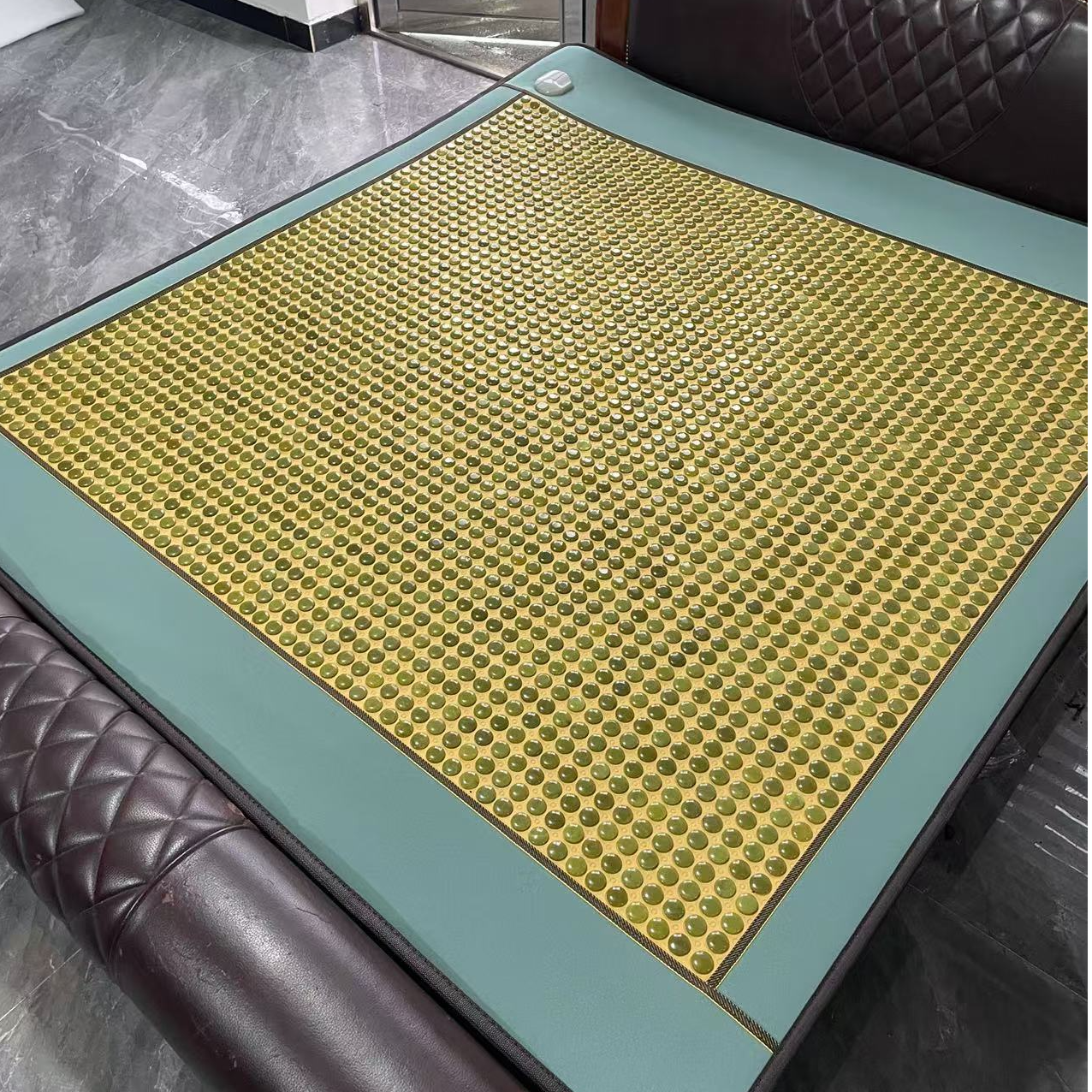 【天然岫玉】远红外线汗蒸床垫双温控数显四季通用