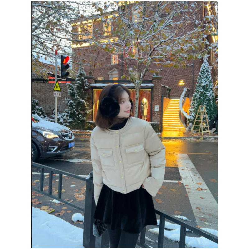 【芝士Cheese】名怜千金  90白鸭绒休闲时尚百搭保暖冬季外套