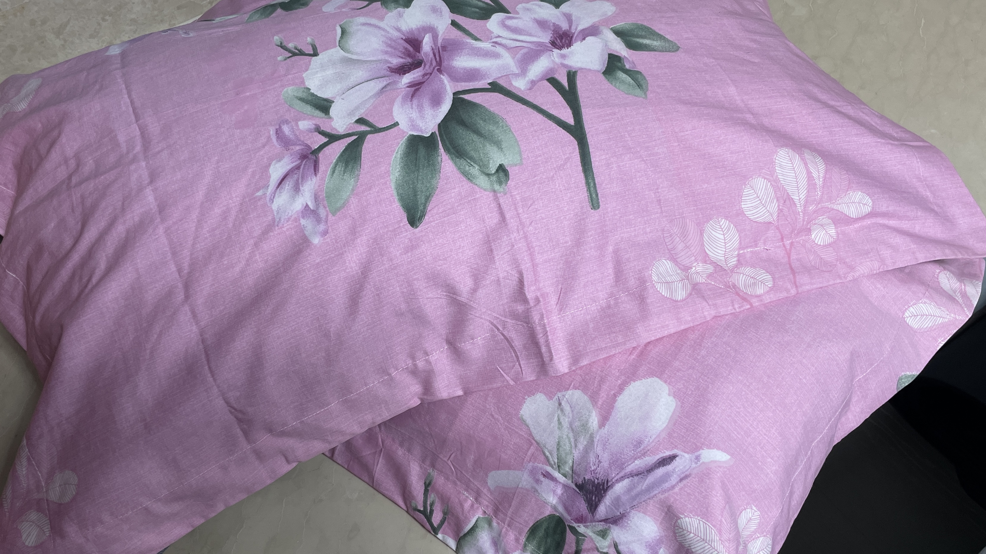 1）全棉微瑕单枕套粉丝福利一对装