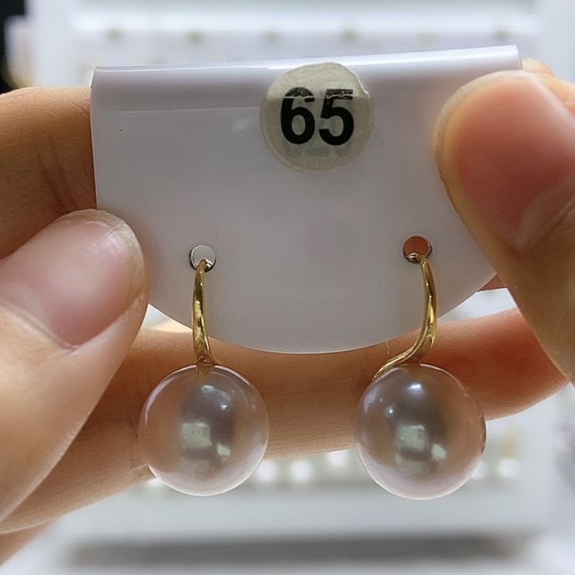 【闪购商品】淡水珍珠耳饰未镶嵌Z****晶