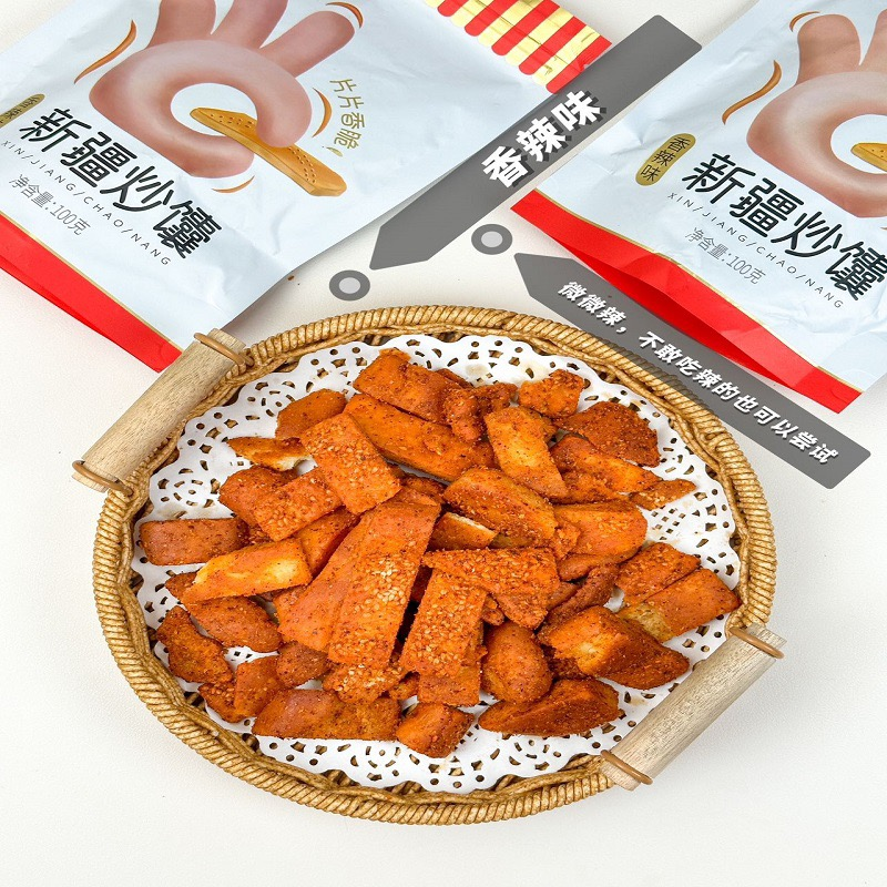 【知疆味】新疆酥香炒馕条100g*6袋