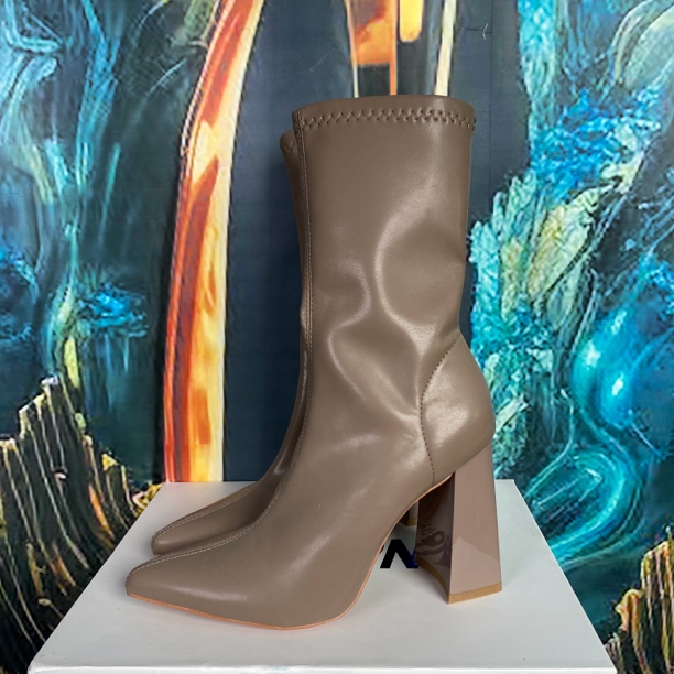 Gj11尖头百搭时尚女鞋