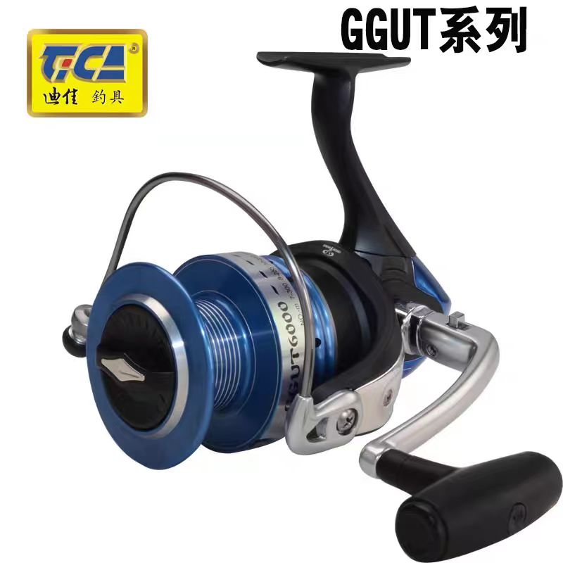 迪佳GGUT纺车轮鱼线轮摇轮矶钓轮渔轮2000/3000/4000轮