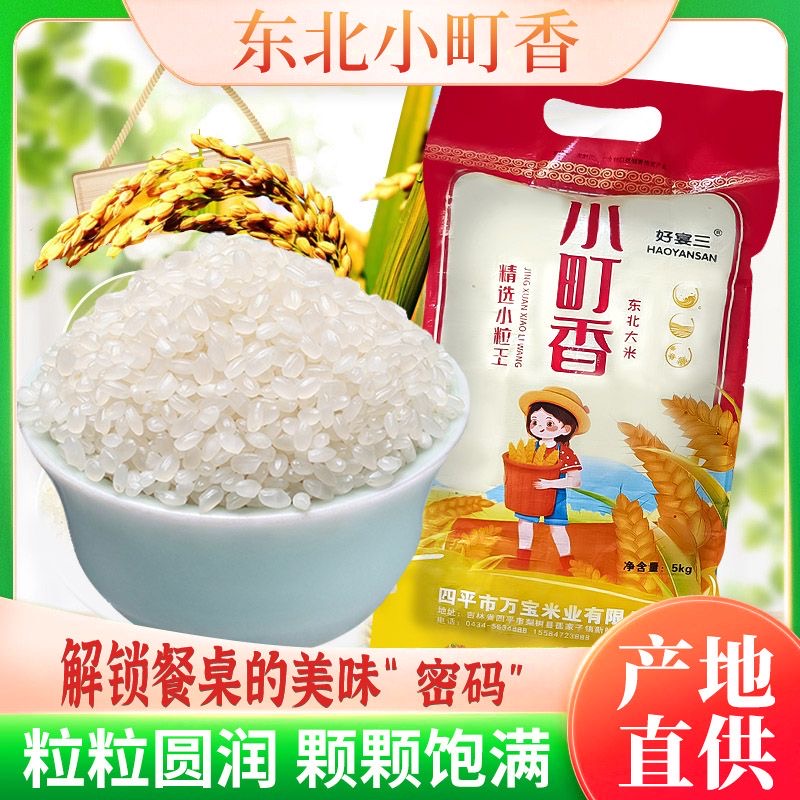 正宗农家东北大米二龙湖水灌溉孤家子小粒香新米10斤包邮直供清香