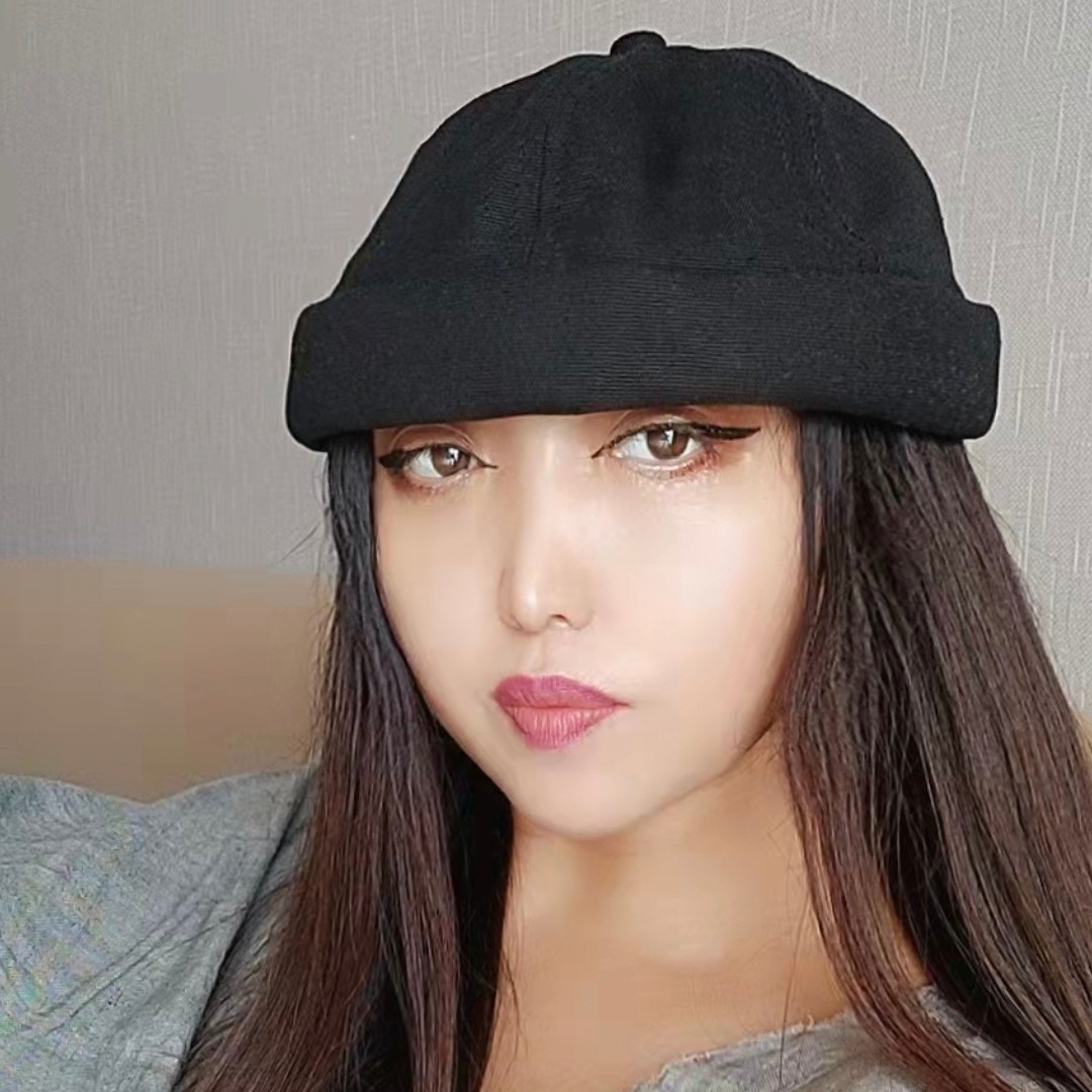 【東森家】主播百搭原创设计百搭黑色西瓜帽【帽子】