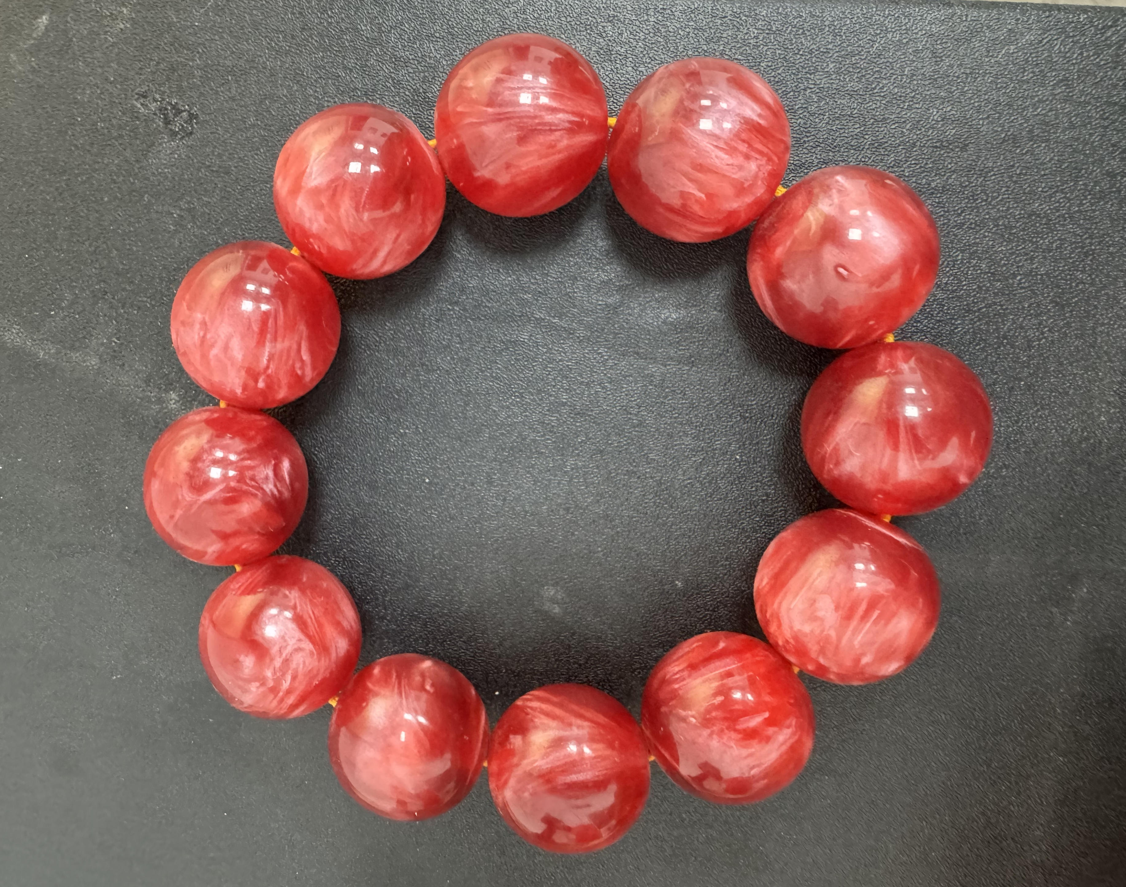 非金属手链 非金属手链血疗瑰宝卡18mm