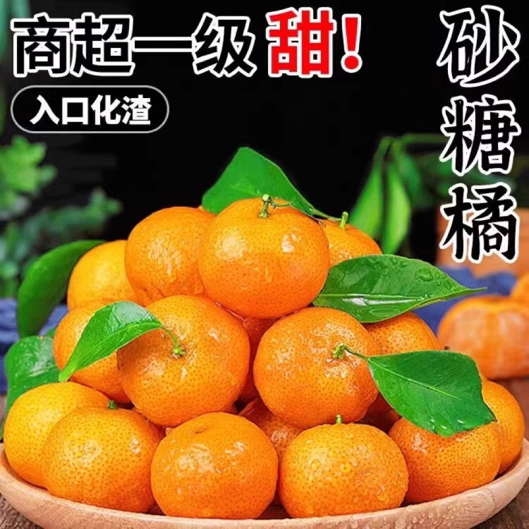 正宗广西砂糖橘皮薄爆汁