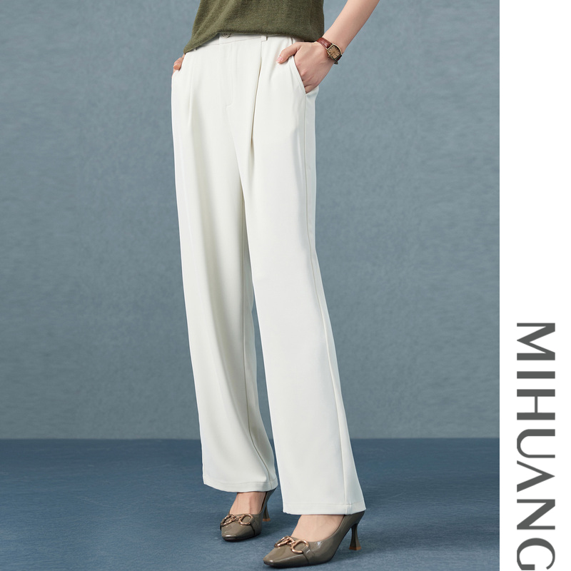 MIHUANG/米皇窄版时尚休闲阔腿女长裤535231