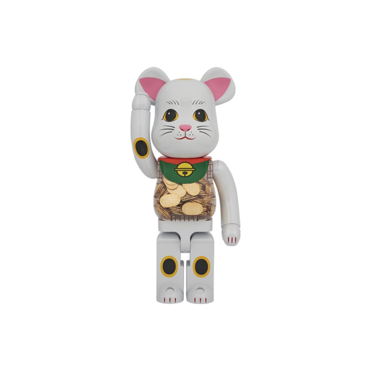 Bearbrick 积木熊 金币招财猫 1000%