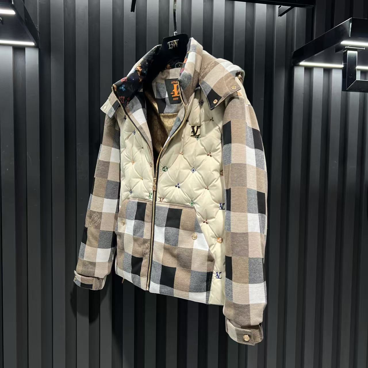 YP【FF专属】2025冬新款轻奢潮牌重工羽绒服外套（88827）