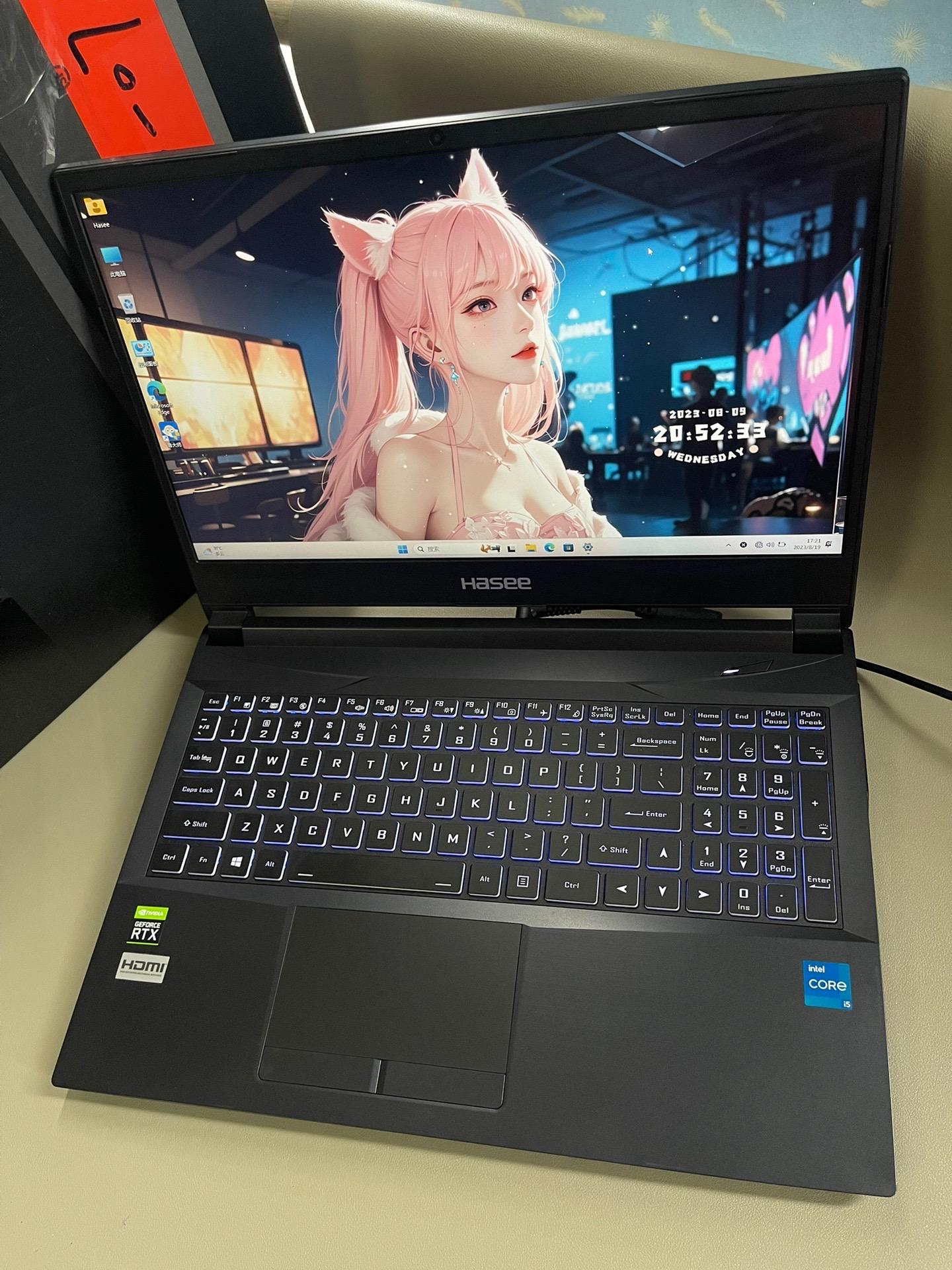 神舟 战神Z8 游戏笔记本电脑 免押金租赁 368/月